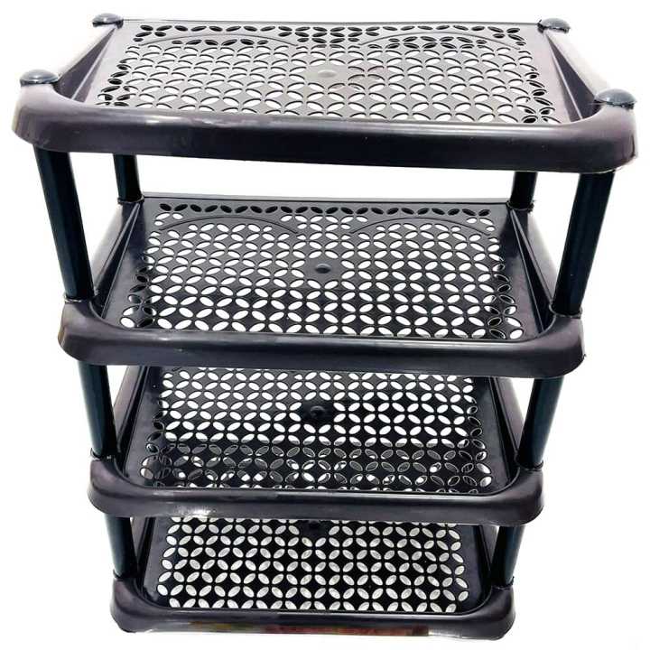 Shoe Rack Plastic 4 Tier - Good Quality