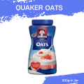 Quaker Oats 500g in Jar |100% Natural Wholegrain |. 