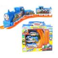 Electric power Rushed Trains Cars Kids Toys Thomas Train Set And Electric Track Toy Small Splicing Rail. 