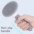 Self Cleaning Pet Dog Brush Cat Comb Stainless Steel Needle Pet Dog Cleaning Grooming Tools. 