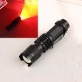 1 Piece Lamp Lantern LED Red Beam Flashlight Against Deteriorating Eyesight Powerful Tactical Hunting Flashlight. 
