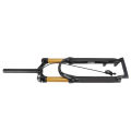 Mountain Bike Suspension Fork Bicycle Front Fork Tapered Steerer for Outdoor. 
