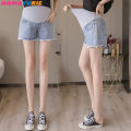 Summer maternity short pants pregnancy shorts pregnant Stretch jeans maternity shorts belly denim pants Abdomen Loose M-XXL. 