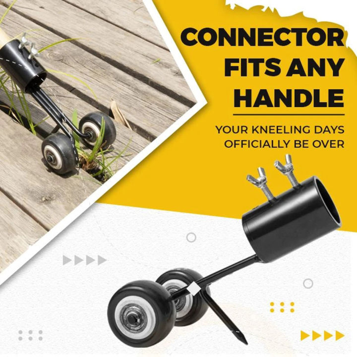 KOGEEK%20Adjustable%20Length%20Idler%20Wheel%20Garden%20Gap%20W-eed%20Extractor%20Portable%20Outdoor%20Labor-Saving%20Weeder%20-%20Image%205