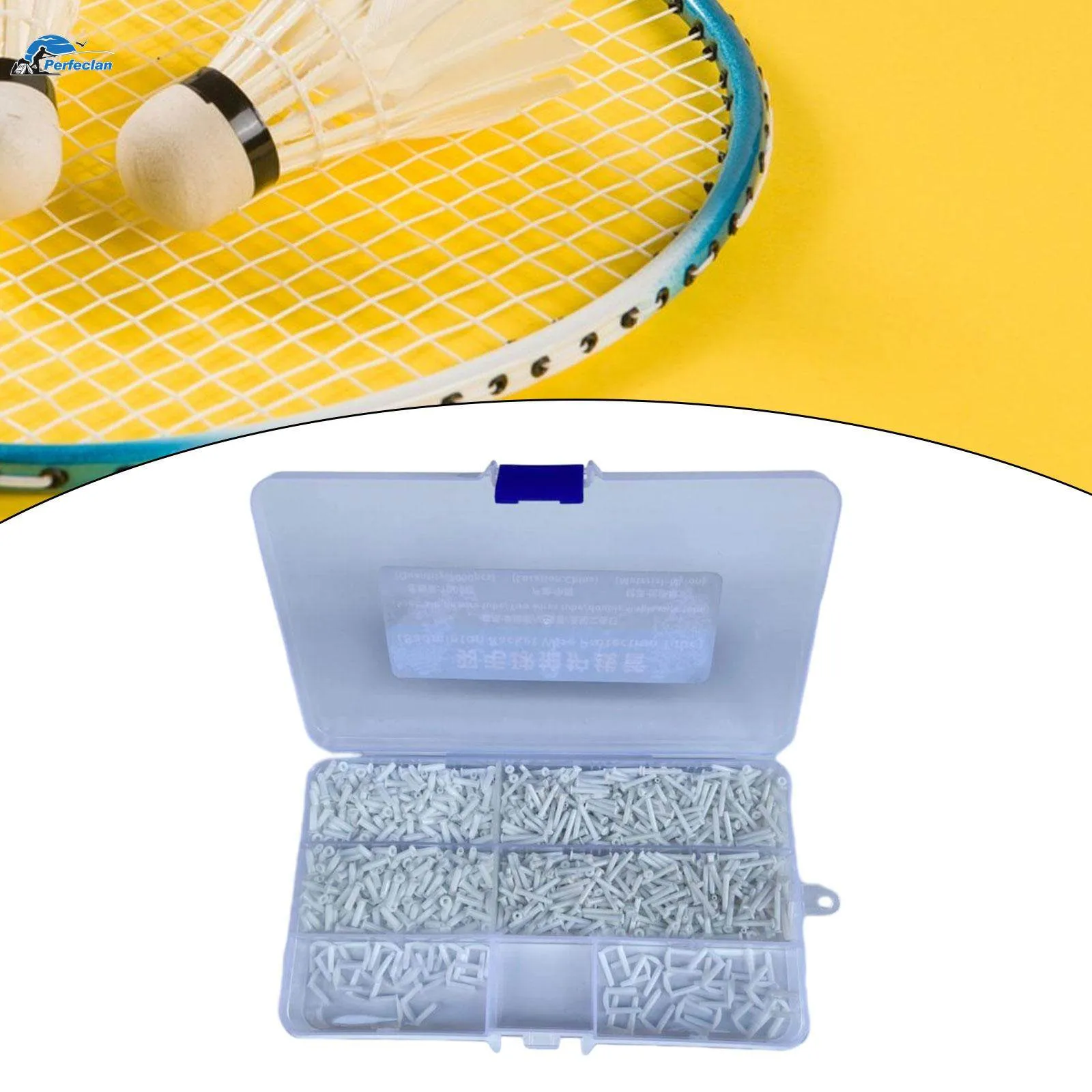 1240x Badminton Racquet Grommets Eyelets Grommets Tube Protection for ...