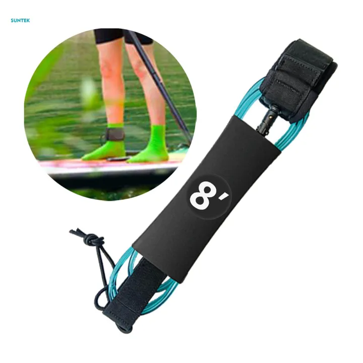 Surfboard%20Leash%20Paddle%20Board%20Leash%20Raft%20Kayak%20Rope%20Paddle%20Board%20Ankle%20Strap%208ft%20Blue%20-%20Image%202