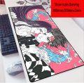 Demon Gamer Anime Hd Mouse Mousepad Pad Locking Edge Computer Keyboard Pc Mice Mats Print Xxl For Csgo Slayer Pad(Demon Slayer 7_900Mmx400Mmx2Mm). 