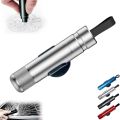 Safety Hammer, Safe Hammer Glass Breaker, Glass Breaker and Seatbelt Cutter, Car Emergency (Black) Easy Install Easy to Use. 