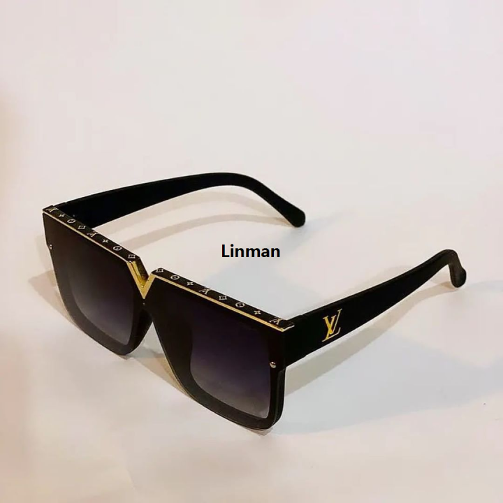 Linman 【NITRO】Louis Vuitton Doub le Bridge glasses with box