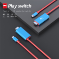 For Switch Adapter Cable Type C to HDMI-Compatible Cable Wall Charger Switch USB C Hub for Nintendo Switch Parts Accessories. 