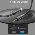 Vention Optical fiber square port to 3.5mm optical fiber round port audio cable Hi-Fi Toslink Audio Cable support Dolby DTS PCM and 5.1 Surround Sound. 