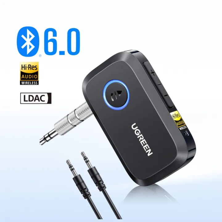 UGREEN%20Audio%20Receiver%20(LDAC%20Edition)%20-%20Car%20AUX%20Adapter%20with%20USB%20C%20&%203.5mm%20Port,%20Hi-Res%20Wireless%20Decoder%20Supports%20SBC/AAC/LDAC%20for%20Car/Home%20Stereo%20-%20Image%209