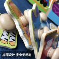Kids Hand Grab Board 3D Puzzle Wooden for Cartoon Wood Baby Early Learning. 