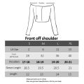Pretty Wear Women's Sexy Off Shoulder Crop Tops T-Shirt Slim Fit Sexy Long Sleeves Tunics Blouse Going Out Nightout Party Club Shirt Gray, Purple, Pink Colors. 