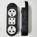 Multi plug Universal Extension power cord 4 Ports Rubber Extension Cord, 4way Extension Plug 250V 16A ( 2 universal Power Socket + 2 simple Ports ) High Quality Power Electric Multipurpose Extension Power plugs, Female plugs, Field plugs, Extension plugs. 