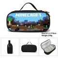 New My World Pencil Case Stationery Case Pencil Box Large Capacity Minecraft Creeper Pencil Case MC Peripheral. 