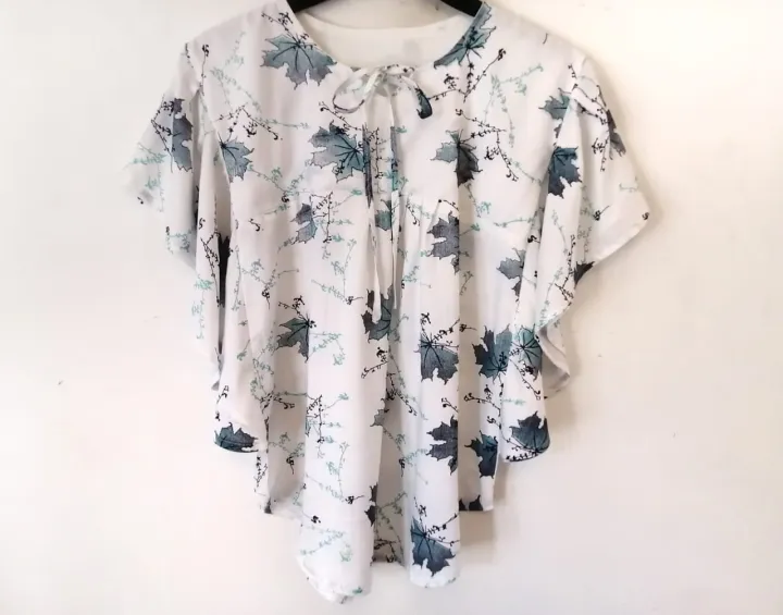 Women's%20Butterfly%20Sleeve%20Top%20in%20Turquoise%20Blue%20Color%20-%20Image%204