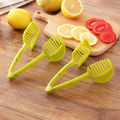 Aluminum Alloy/Plastics Kitchen Handheld Orange Lemon Slicer Tomato Cutting Clip Fruit Slicer Onion Slicer Kitchen Item Tools. 