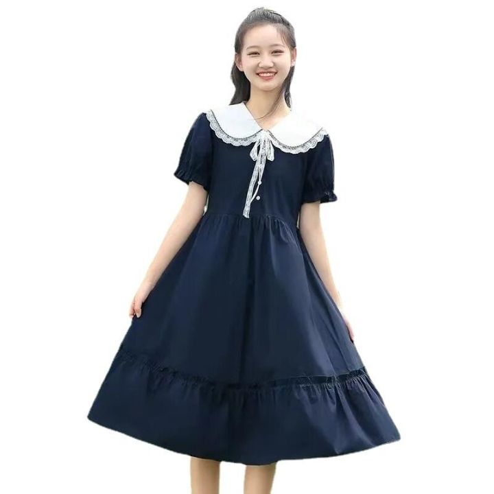New%20Fashion%202023%20Summer%20Girls%20Dress%20Kids%20School%20Students%20High%20School%20Casual%20Dresses%20Princess%20Children%20Clothes%20Teenage%20Clothes%205%206%208%2010%2012%2014%20Years%20-%20Image%202