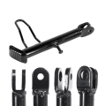 Motorcycle Bracket Side Support Side Bracket Adjustable Bracket Set Foot Bracket Non-Slip Type(24cm) Replacement Parts Accessories. 