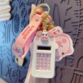 SHANINY Button Battery Kawaii Electronic Car Keychain Bag Pendant Hanging Accessories Pocket Calculator School Office Supplies Office Electronics Pig Girl Calculator Calculator Keychain Digit Calculator Electronic Calculator. 