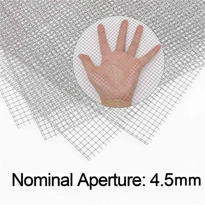 4Pc%2021cmX30cm%20Wire%20Mesh%20Silver%20Wire%20Mesh%20Sturdy%20Metal%20Mesh%20Sheets%20for%20DIY%20Projects%20304%20Stainless%20Steel%20No%20Rust%20Mesh%20Screen%20-%20Image%205