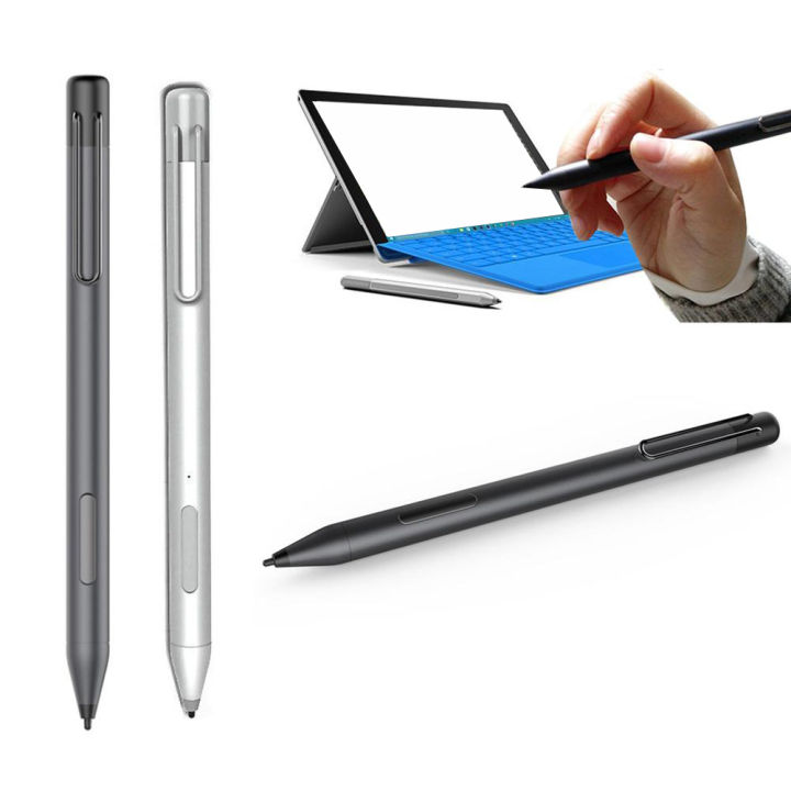 For%20Microsoft%20Surface%20Go%20Pro7/6/5/4/3%20Electronic%20Pen%20Touch%20Capacitance%20Pen%204096%20Levels%20of%20Pressure%20with%20Tip%20Extractor+Tip%20-Black%20-%20Image%202