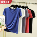 Summer New Women's Modal Loose Short Sleeve Shirt Korean Style Thin Slimming Top plus Size Inner MatchTT-shirt Women's. 