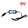 USB to DC 9V Power Cable 5V to 9V Adapter Cable Step up Power Converter for WiFi Routers and Other Devices [RouterBuddy 9V]. 