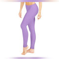 SASA Women Pure Cotton High Waist 4-Way Stretch Modern Fashion Legging 1 Pack Purple Color. 