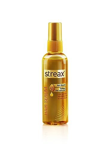 Streax Hair Serum Vitalized with Walnut Oil, For Hair Smoothening & Shine, For Dry & Frizzy Hair - 45 ml(FROM INDIA)NUSS