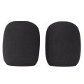 NYT 10Pcs Microphone Foam Windshield Windscreen Noise Reduction Sponge Mic Cover For Handheld Condenser Microphone. 