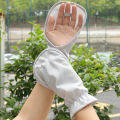 Women's Driving Sun Protection Gloves Ice Silk Full Coverage Finger Sleeve Loose Breathable UV Protection Sleeves. 