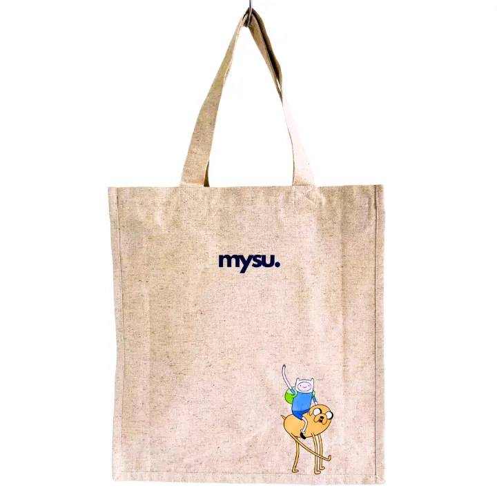 Heavy Duty Canvas Tote Bag - Plain - 14.5 inches (L) * 3 inches (W) * 16 inches (H)