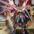 Bandai Model MG Red Heresy MB Strike Free Unicorn Flying Wing, Gundam Anime Mecha Assemble Figure Toy. 