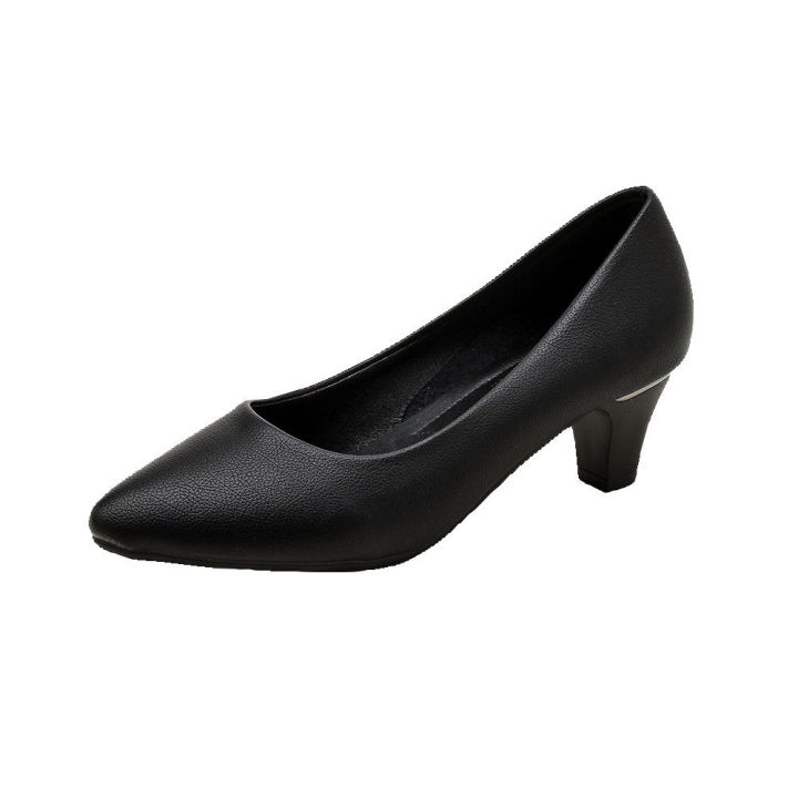 Professional%20Women's%20Shoe%20Summer%20High%20Heels%20Black%20Leather%20Shoes%20Formal%20Clothes%20Interview%20Work%20Shoes%20round%20Head%20Chunky%20Heel%20Mid%20Heel%20Work%20Shoes%20Women%20-%20Image%203