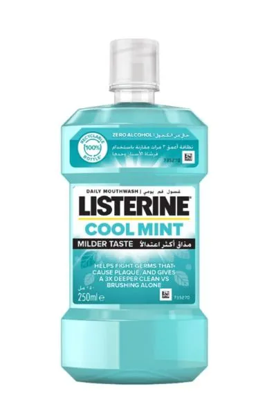 Listerine Cool Mint Daily Mouthwash 250ml