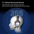 HP H220GS virtual 7.1 Gaming Headphone with Omnidirectional Folding Microphone. 
