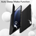 Tri-Fold Smart Protective Case For Samsung Galaxy Tab S10 Plus. 