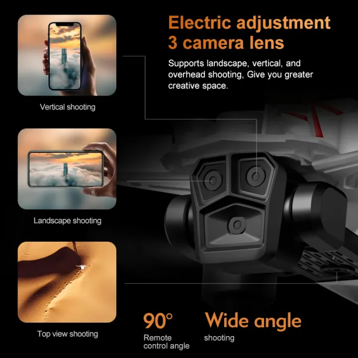 New%20K12%20Max%20Drone%20with%20Camera%208k%20HD%20360%C2%B0%20Rotating%20Radar%20Obstacle%20Avoidance%20GPS%20FPV%20Remote%20High%20Durability%20RC%20Quadcopters%20-%20Image%203
