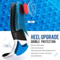 Silicone Gel Insoles Sport Running Insoles for Man Women Shock Absorption arch support Cushion. 