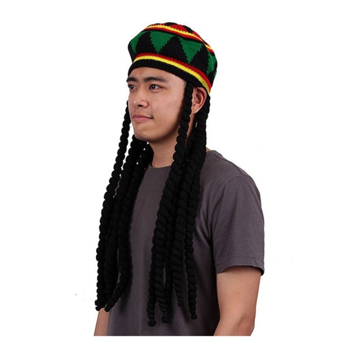Rhasta%20Rasta%20Hat%20Jamaica%20Beanie%20Knit%20Crochet%20Slouchy%20Bob%20Marley%20Reggae%20Style%20Cap%20Green/%20Yellow/%20Black/%20Red%20-%20Image%203