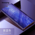 Sutuiying New style Coque S20 Ultra Case Smart Mirror Flip Phone Cover for Samsung Galaxy S10 Plus S8 S9 Note 10 9 A10 A20 A30 A40 A50 A70 A80 Book. 