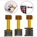 Hybrid Double Dual Sim Card Adapter Micro SD Nano Sim Extension Adapter For Xiaomi/Redmi For Samsung/Huawei. 