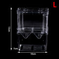 Double-Deck Clear Fish Breeding Isolation Box Aquarium Fish Tank Hatching House Sunlight Mall. 