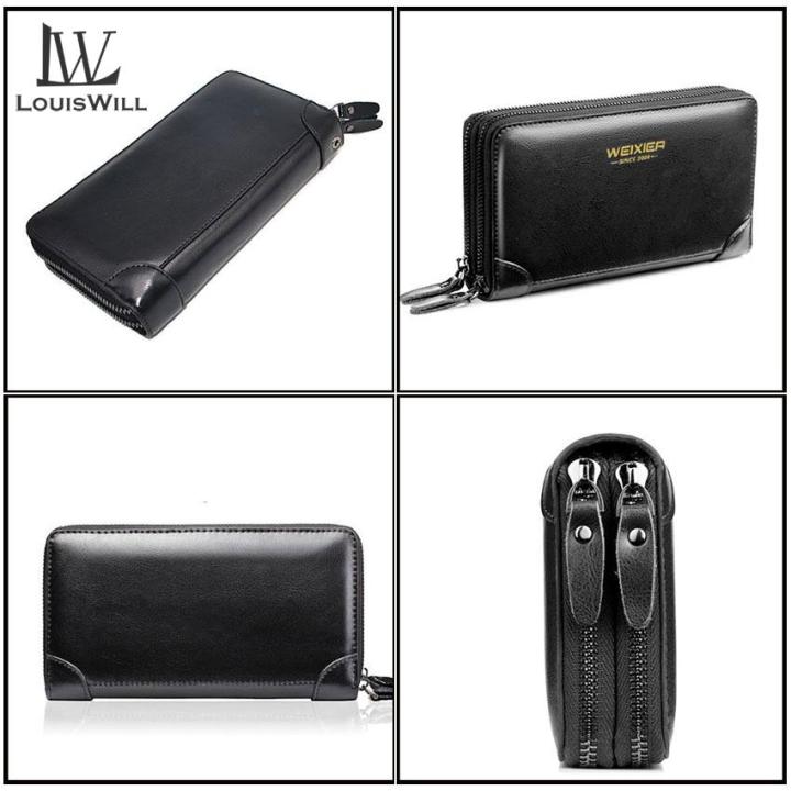 LouisWill%20Men%20Long%20Wallet%20Fashion%20Wallets%20for%20Men%20Purse%20PU%20Leather%20-%20Image%206
