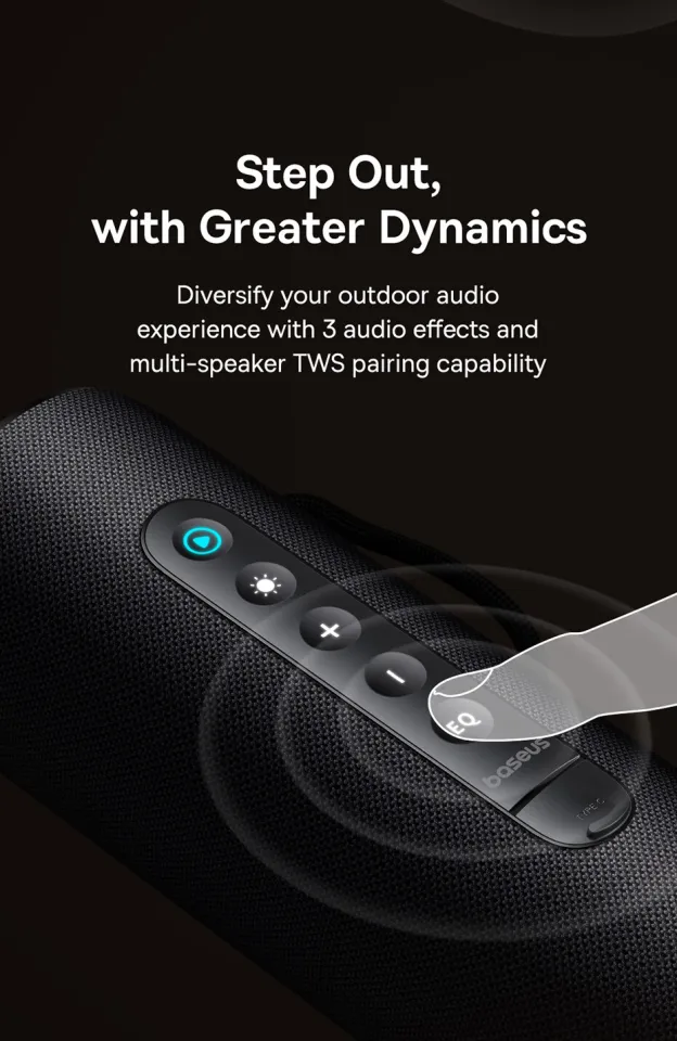 Baseus AeQur VO20 Portable Speaker IPX5 Waterproof Loudspeaker