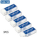 【Folio & Light】5pcs Staedtler Mars Plastic Eraser Professional Quality White Block Erasers For Sketch Phthalate And Latex Free 526 50/526 53. 