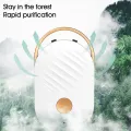 【BestGO】Personal Wearable Air Purifier Necklace Mini Hanging Neck Type Negative Ion Air Purifier Portable Necklace Portable Purifier Low Noise Car fresh air PK Aolon ninja ion cherry ion airtamer. 