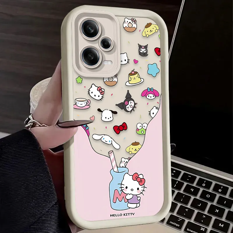 Lovely Hello Kitty Case for Xiaomi Redmi Note 13 12 11 Pro Plus 4G